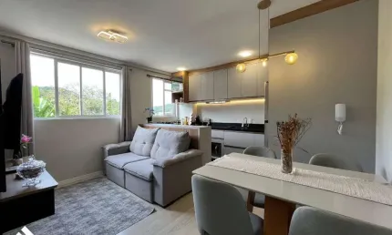 Apartamento com 2 quartos à venda na rua alvaro beraldi, 460, canhanduba, itajaí por r$ 395.000