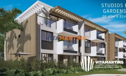Lançamento! Studios à venda 'pé na areia' em Cabo Frio/RJ por R$ 776.910,00