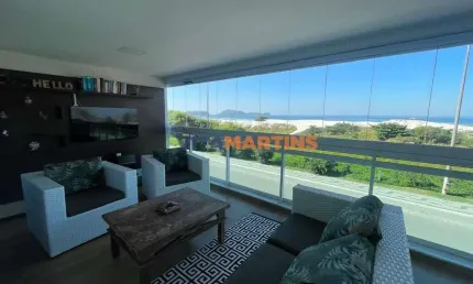 Apartamento com 4 dormitórios à venda, 180 m² por R$ 2.700.000,00 - Praia do Forte - Cabo Frio/RJ