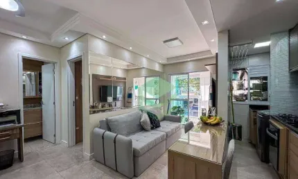 Apartamento com 1 dormitório à venda, 46 m² por r$ 460.000,00 - centro - são bernardo do campo/sp