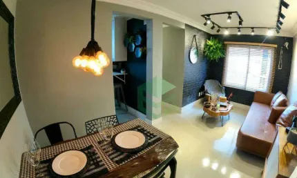 Apartamento com 2 dormitórios à venda, 50 m² por r$ 370.000,00 - parque erasmo assunção - santo andré/sp