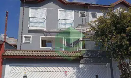 Sobrado à venda, 107 m² por r$ 580.000,00 - vila cecília maria - santo andré/sp