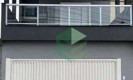 Sobrado com 3 dormitórios à venda, 180 m² por r$ 750.000,00 - jardim do estádio - santo andré/sp