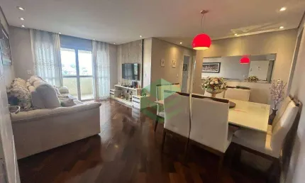 Apartamento com 2 dormitórios à venda, 76 m² por r$ 530.000 - vila camilópolis - santo andré/sp