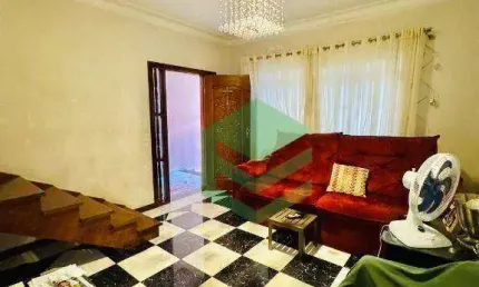 Sobrado com 3 dormitórios à venda, 209 m² por r$ 1.280.000,00 - assunção - são bernardo do campo/sp