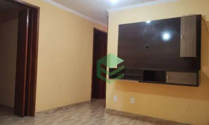 Apartamento com 2 dormitórios para alugar, 45 m² por R$ 1.340/mês - Jardim Santo André - Santo André/SP
