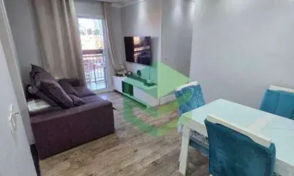 Apartamento com 3 dormitórios à venda, 72 m² por R$ 560.000 - Centro - São Bernardo do Campo/SP