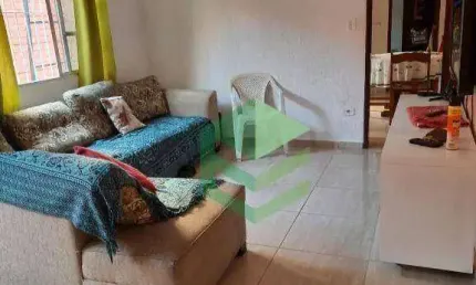 Casa com 2 dormitórios à venda, 113 m² por r$ 400.000 - maracanã - praia grande/sp