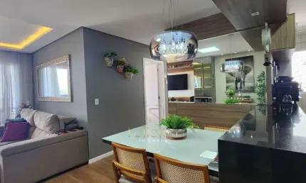 Apartamento com 3 quartos à venda na Rua Brasilpinho, Kobrasol, São José