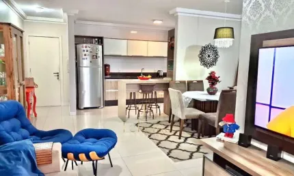 Apartamento com 03 dormitórios sendo 01 suíte em Barreiros/São José!
