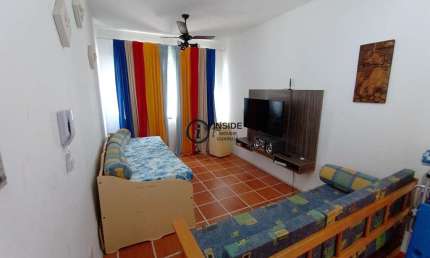 Apartamento com 1 quarto à venda na Rua Conselheiro Neves Vieira, 90, Enseada, Guarujá