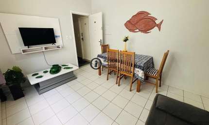 Apartamento com 1 quarto à venda na Rua Manoel de Souza Varella, 39, Jardim Astúrias, Guarujá