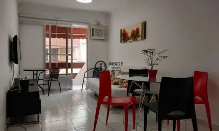 Apartamento com 2 quartos para alugar na Avenida do Parque, 57e169, Enseada, Guarujá