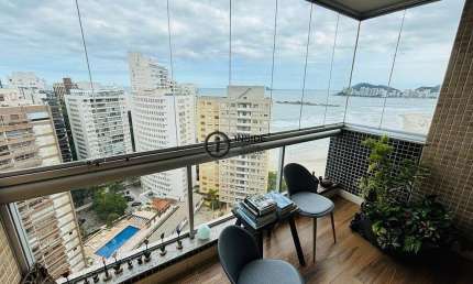 Apartamento com 3 quartos para alugar na Avenida Marechal Deodoro da Fonseca, 170, Pitangueiras, Guarujá