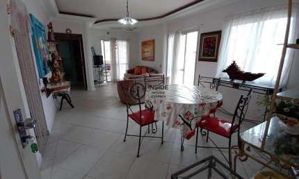 Cobertura com 2 quartos para alugar na Rua Ipomeia, 89, Enseada, Guarujá