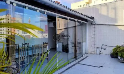 Cobertura com 4 quartos para alugar na Avenida Santa Maria, 591, Enseada, Guarujá