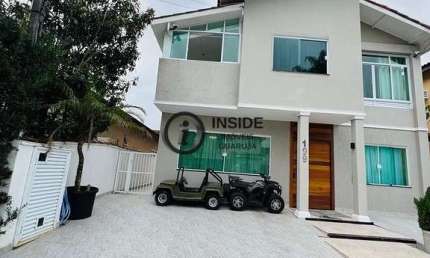 Casa em condomínio fechado com 6 quartos para alugar na Avenida Marjory da Silva Prado, 2, Balneário Praia do Pernambuco, Guarujá