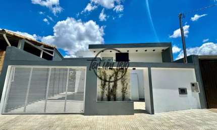 ✨ Alto Padrão em São Pedro – Casa Nova com Pé-Direito Duplo e Área Gourmet!!