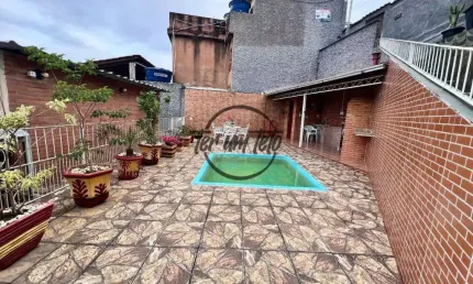 Casa 3 quartos (2 suítes) com piscina e varanda gourmet no progresso!!