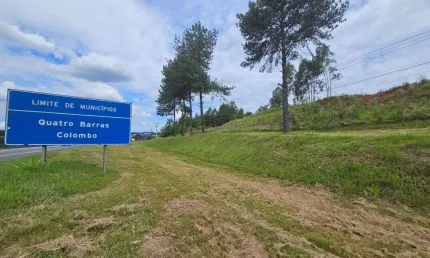 Terreno comercial para alugar na Rodovia Régis Bittencourt & Br, 78, Colônia Maria José, Quatro Barras
