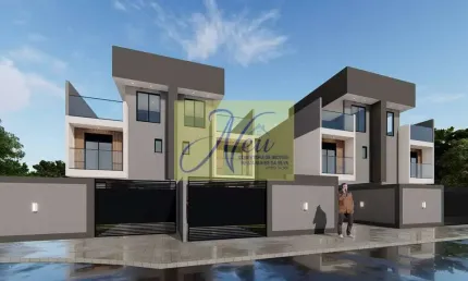 Sobrado em condominio com3 quartos, suite e terraço- Uberaba Curitiba