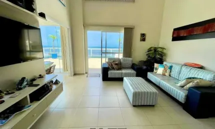 Apartamento à Venda - Centro, Bertioga - 230m2 - Condomínio Plaza Del Mar  - 3 Quartos