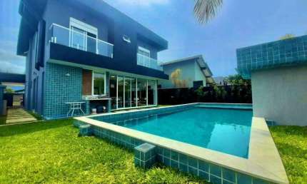 Casa em Condomínio à Venda - Maitinga, Bertioga - 286m2 - Condomínio Bougainvillee IV  - 4 suítes