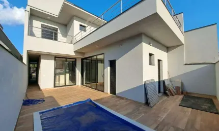 Casa em condomínio à venda - vila monte alegre, paulínia - 177m2 - condomínio terras da estância - alas bosque/ ypês  - 3 quartos
