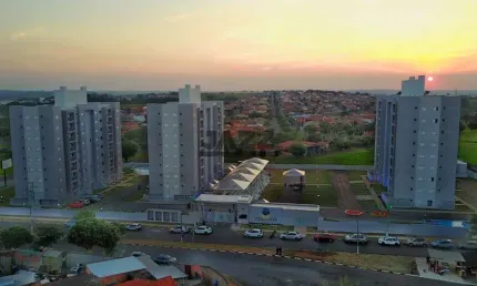 Apartamento de dois quartos à venda no Residencial Clube Aquaville, em Paulínia