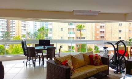 Apartamento para Locação - Riviera, Bertioga - 155,39m2 - Condomínio Green Waves  - 3 suítes