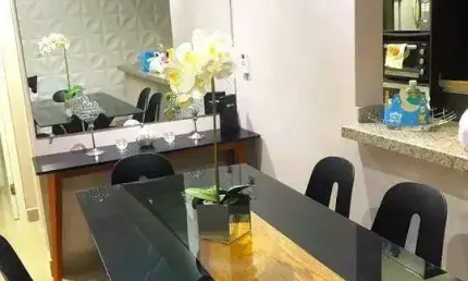Apartamento à Venda - Centro, Bertioga - 78m2 - Condomínio Torres de Braga Residencial  - 2 Quartos