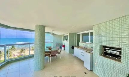 Apartamento à venda - riviera, bertioga - 254m2 - condomínio casa grande ocean front  - 4 suítes