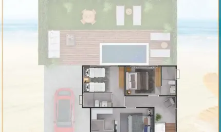Casa em Condomínio à Venda - Camburi, São Sebastião - 190m2  - 3 suítes