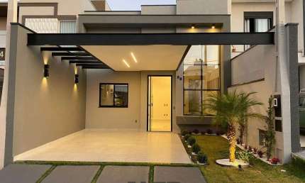 Casa em Condomínio à Venda - Jardins do Império, Indaiatuba - 125m2 - Condomínio Jardins do Império | Vila Ytu  - 3 Quartos