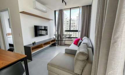 Apartamento com 1 quarto para alugar na Rua Coronel Quirino, 982, Cambuí, Campinas, 43 m2 por R$ 4.490