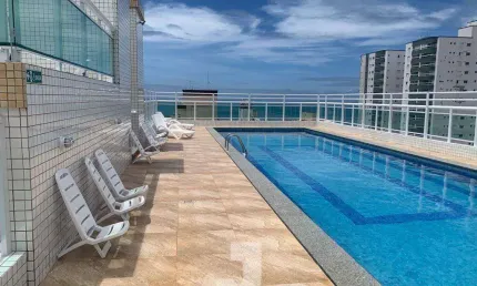 Apartamento à venda - caiçara, praia grande - 94m2 - condomínio jardim das tulipas  - 2 quartos