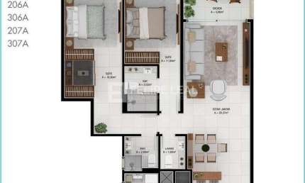 Cobertura Duplex em Jurerê Internacional  -  Florianópolis
