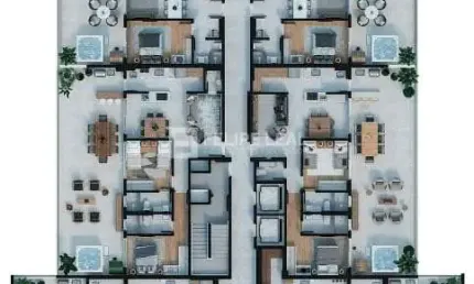 Apartamento com 3 quartos à venda na Rua Afonso Pena, 542, Estreito, Florianópolis