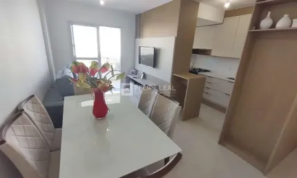 Apartamento semi mobiliado de 3 dormitórios sendo 1 suíte com vaga de garagem dupla  em Pagani  -  Palhoça