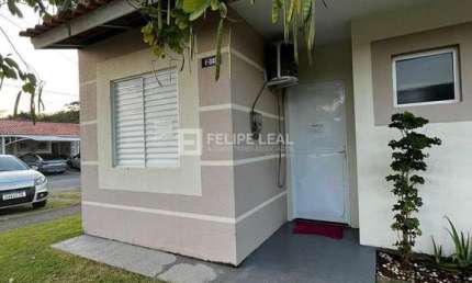 Casa com 02 dormitórios em Condominio em Caminho Novo  -  Palhoça