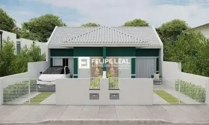 Casa geminada de 02 dormitórios em são josé - santa catarina
