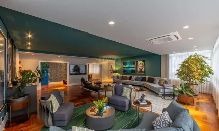 RE/MAX VENDE Apartamento com 4 suítes, 2 vagas 400m² Condomínio Edifício São Pedro - R$5.500.000 - Higienópolis - São Paulo/SP