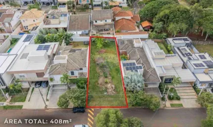 RE/MAX VENDE TERRENO 408M² R$ 480.000 CONDOMÍNIO RESIDENCIAL FIGUEIRA BRANCA, BETEL - PAULÍNIA/SP