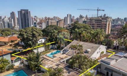 RE/MAX Casa Nova Campinas vende Casa ampla 1.200m²  de área Total e 628m² de construção na Nova Campinas R$5.830.000