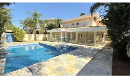RE/MAX Aluga Casa Alphaville Campinas, 4 suítes- R$ 13.000,00