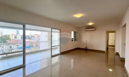REMAX aluga apartamento 157 m², com 3 suítes (1 master c/ closet), lavabo, escritório, varanda gourmet, 3 vagas, no Privilege Liceu, no Taquaral.