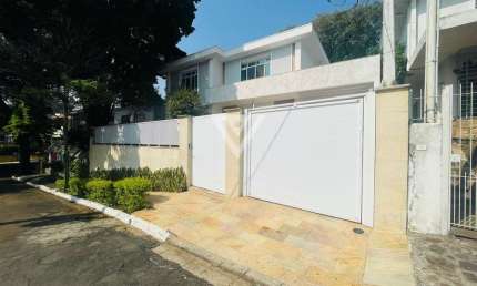 Casa em condomínio fechado com 4 quartos para alugar na Rua Flávio Queirós Morais, 267, Pacaembu, São Paulo, 519 m2 por R$ 22.499