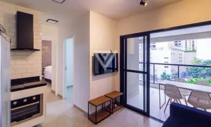 Apartamento com 2 quartos para alugar na Rua Paim, 159, Bela Vista, São Paulo, 45 m2 por R$ 5.999