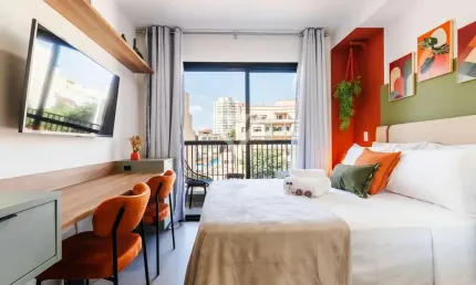Kitnet / stúdio à venda na rua manoel dutra, 548, bela vista, são paulo, 19 m2 por r$ 344.990