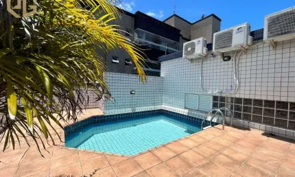 Linda cobertura de 4 dormitórios, piscina privativa